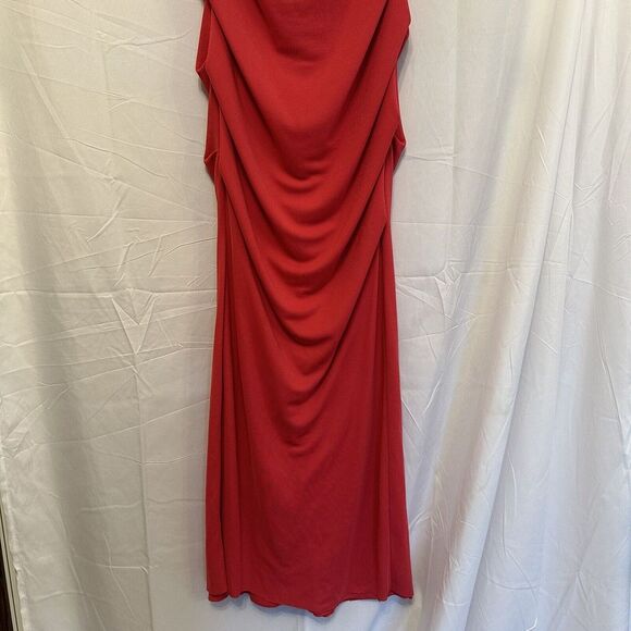 CALVIN KLEIN Women Size 2 Pink Gold Sequin Embellished Maxi Evening Dress - Picture 3 of 10